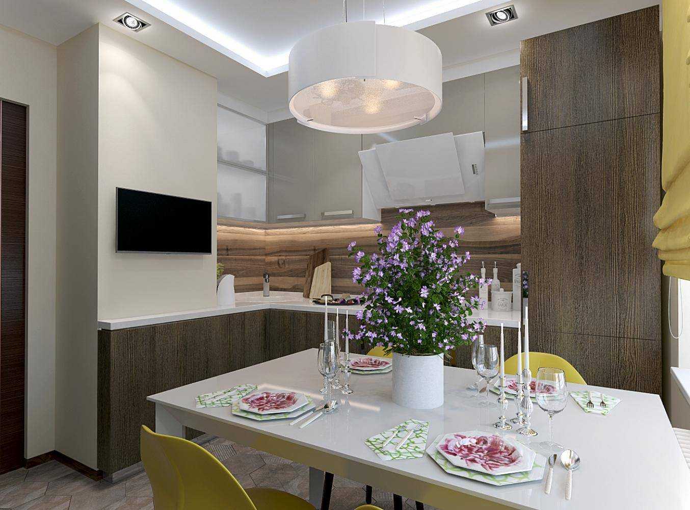 Дизайн маленькой кухни 10 кв. м - all4decor