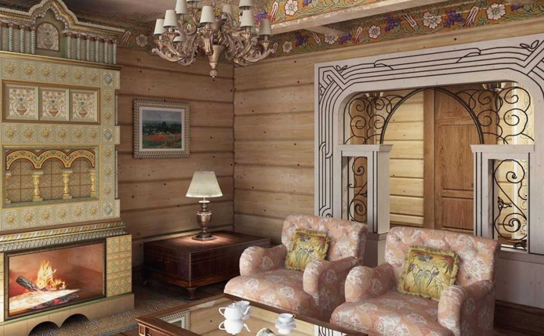 Современный русский интерьер