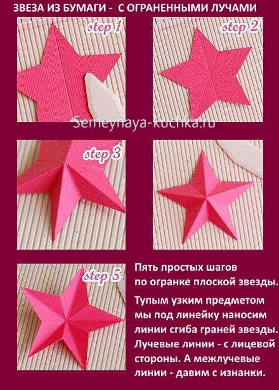 Звезда на елку своими руками: 100 идей к новому году