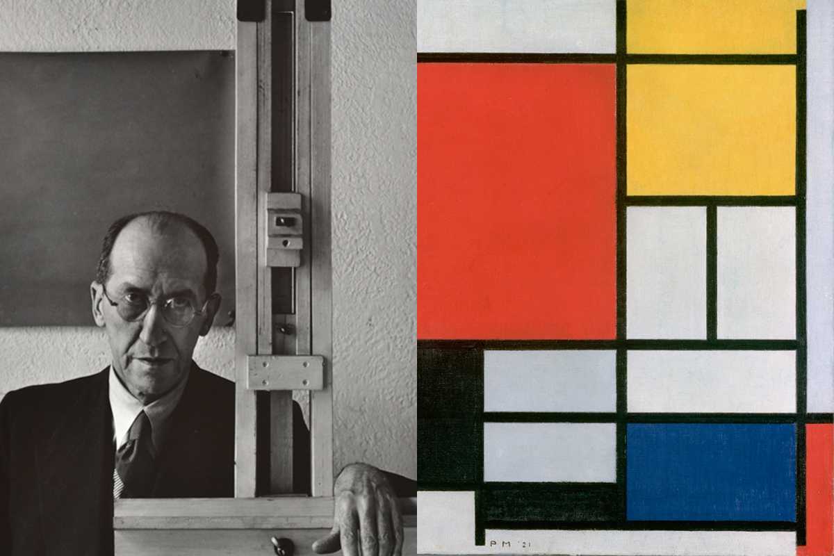 Пит мондриан (mondrian). основоположники абстракционизма. галерея картин.
