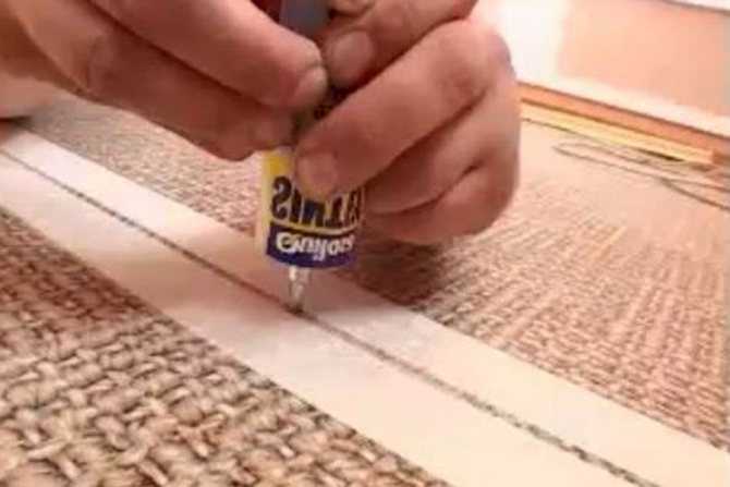 Как склеить линолеум холодной сваркой - холодная сварка линолеума