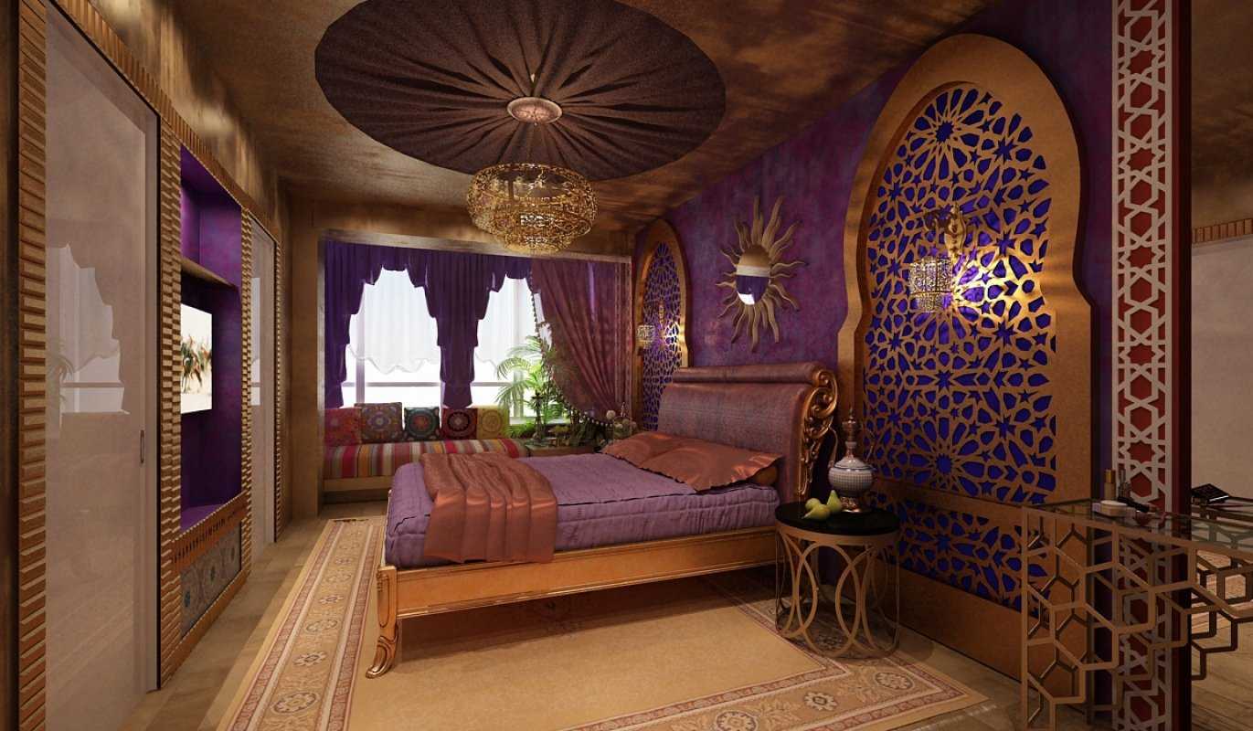 Восточный стиль в интерьере: дизайн - 40 фото
