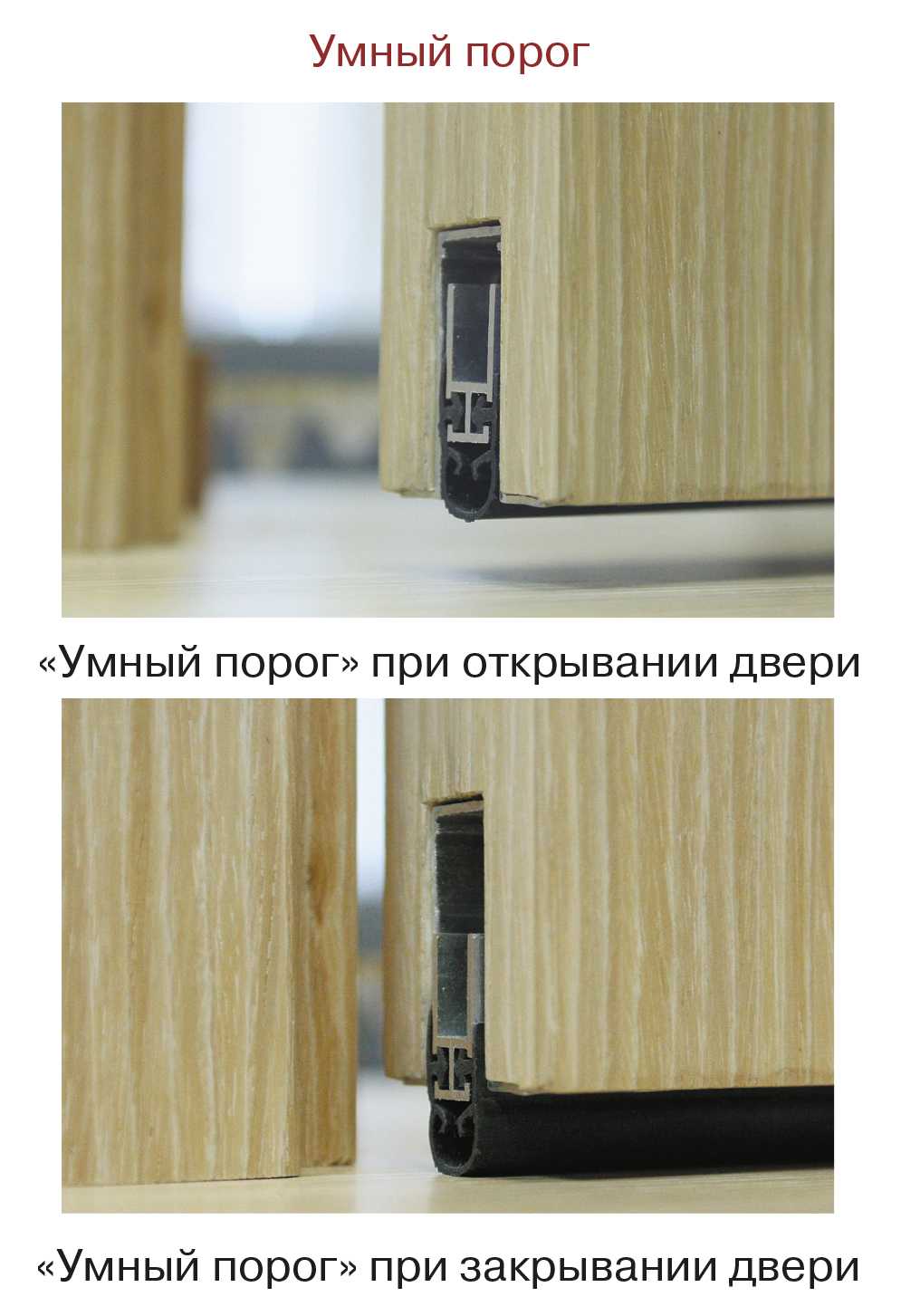 Интересные факты о умных порогах для межкомнатных дверей: что это и как они работают