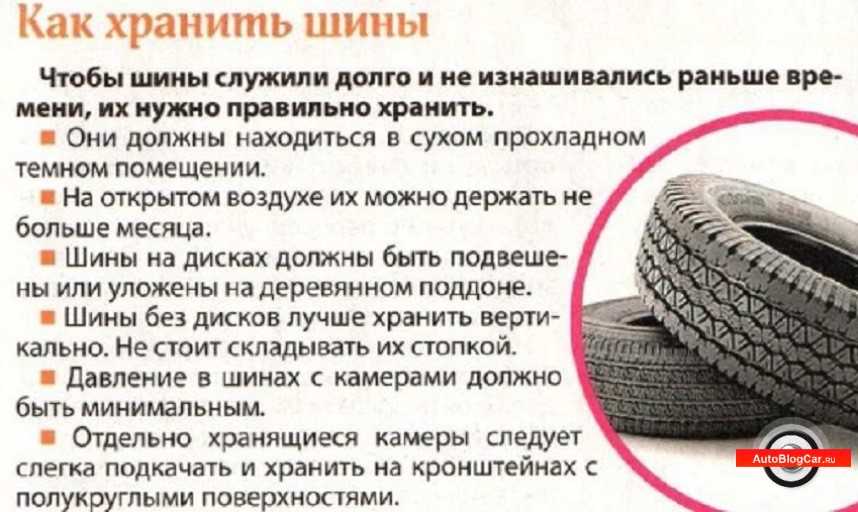 Как правильно хранить шины на дисках и без, правила хранения резины зимой и летом, при какой температуре обеспечена сохранность колес