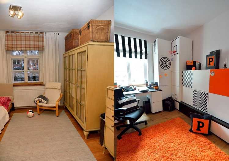 Зонирование комнаты на спальню и гостиную: 100 фото-идей дизайна в 2024 году