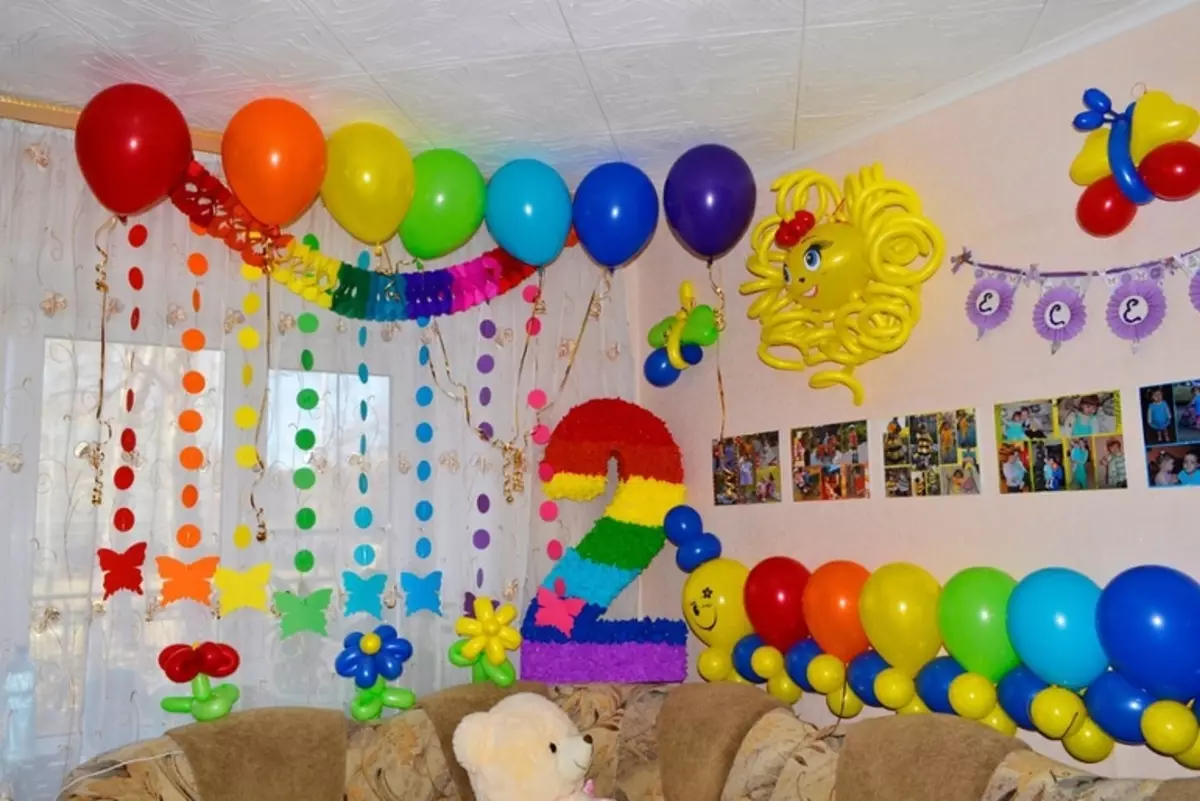 Как украсить комнату на день рождения ребенка? (180+ фото идей)