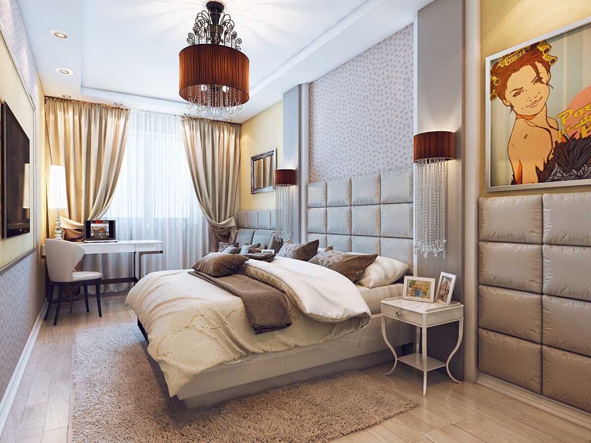 Спальня 20 кв м + 100 фото дизайнерских проектов!