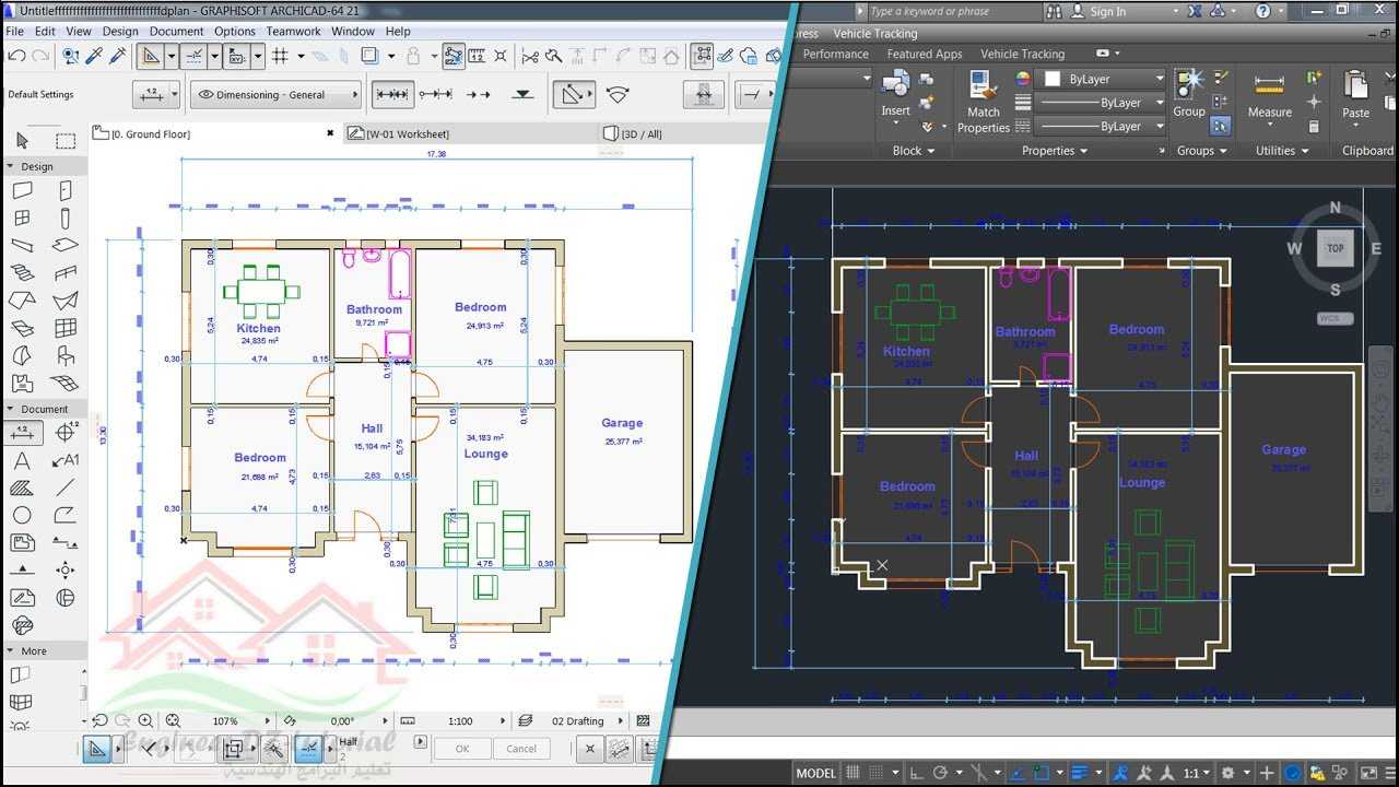 Какую программу выбрать для начинающего: autocad или archicad?