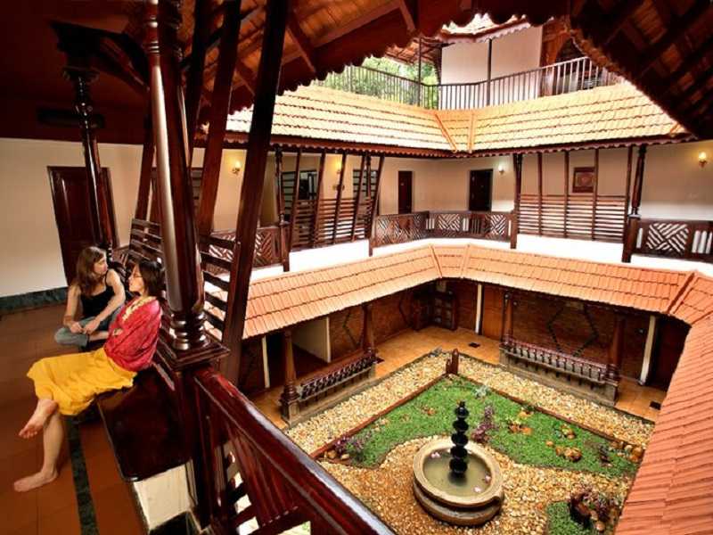 Luxury home in a tropical habitat