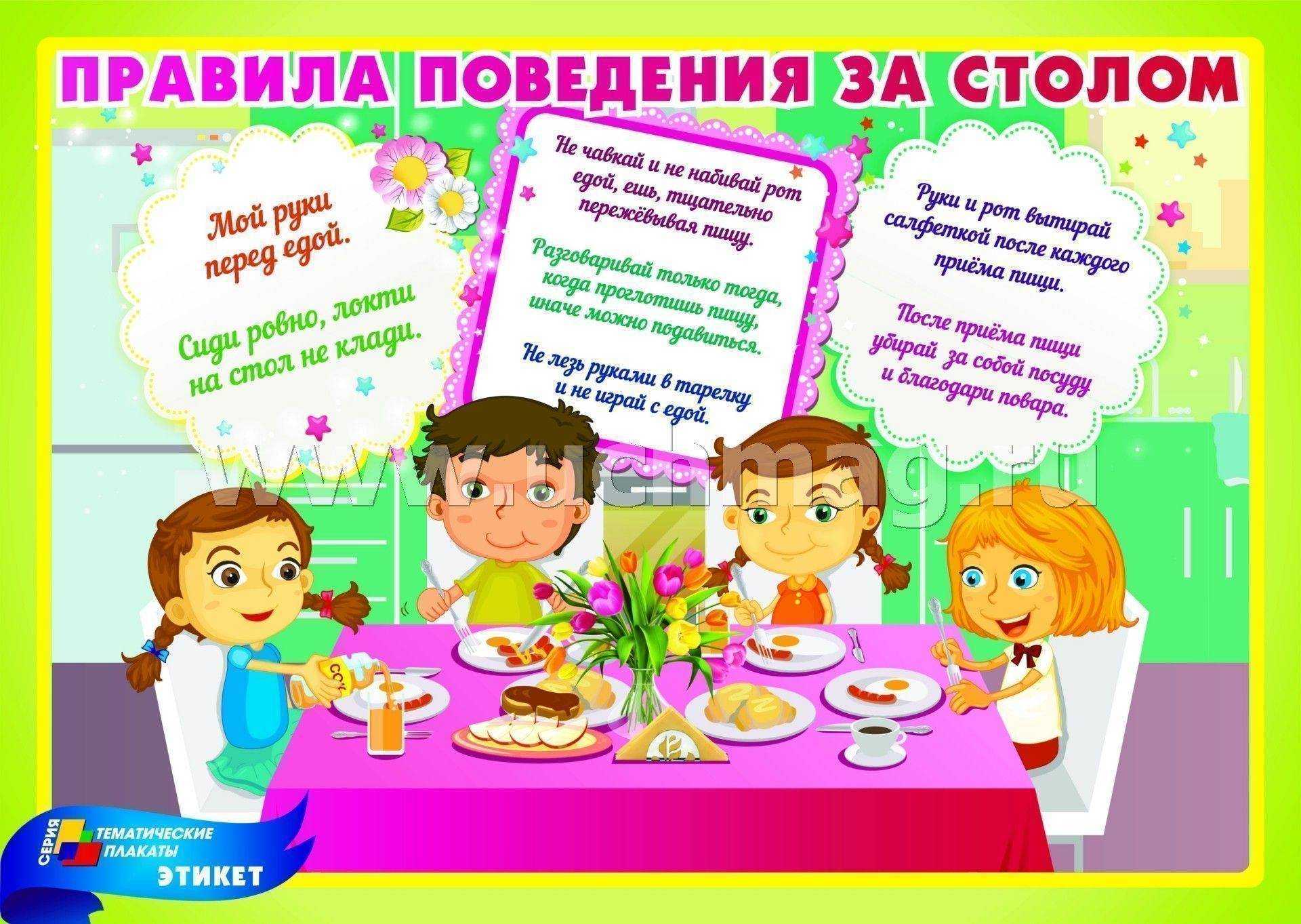 Правила этикета за столом для детей и подростков: 4 главных рекомендации детского психолога